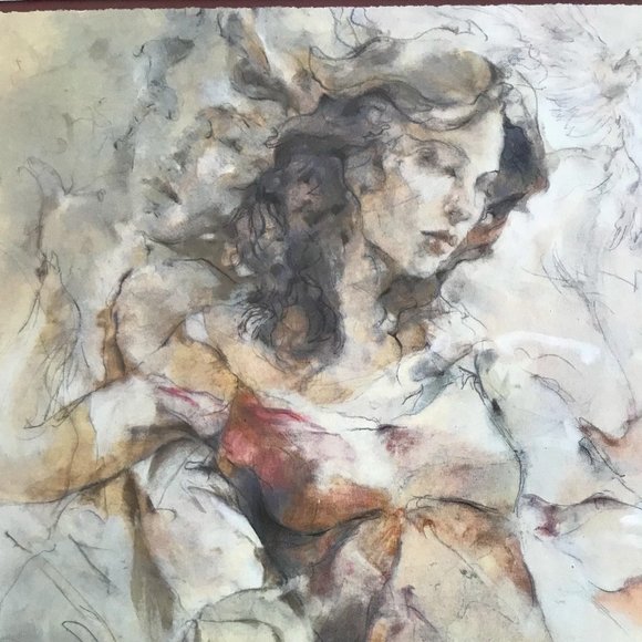 Unframed "Morning Breeze" by Gary Benfield Giclee Appraised $1,580 - Picture 2 of 9